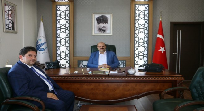 ETB Başkanı Oral'dan, Başkan Orhan'a ziyaret 